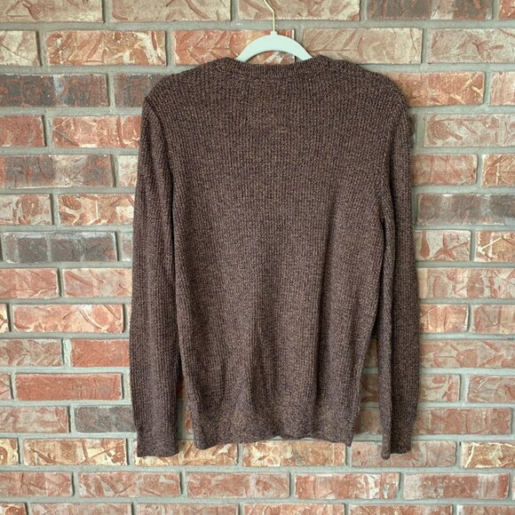 Superdry Vintage Men's Crew Neck Textured Knit Medium 100% Cotton Sweater EUC - Picture 2 of 11